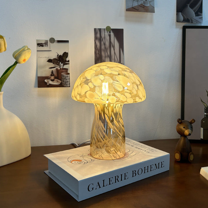 Art Deco Glass Table Lamp for Bedside | Havora Designer Lighting
