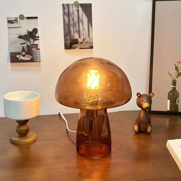 Art Deco Glass Table Lamp for Bedside | Havora Designer Lighting