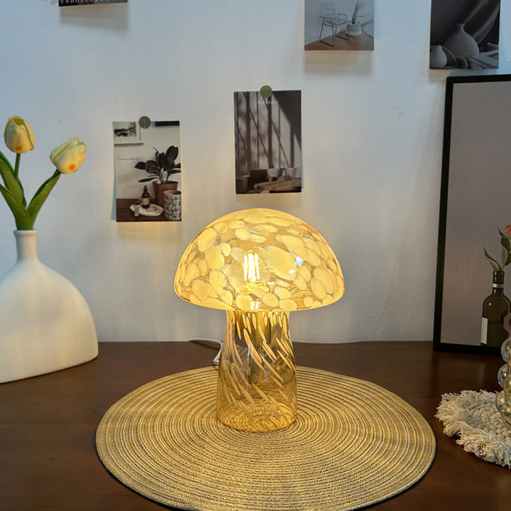Art Deco Glass Table Lamp for Bedside | Havora Designer Lighting
