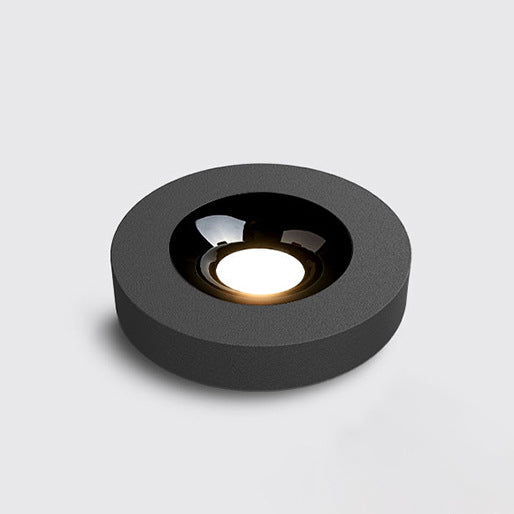 Modern Minimalist Iron Round Honeycomb Spotlight LED Flush Mount Ceiling Light For Hallway