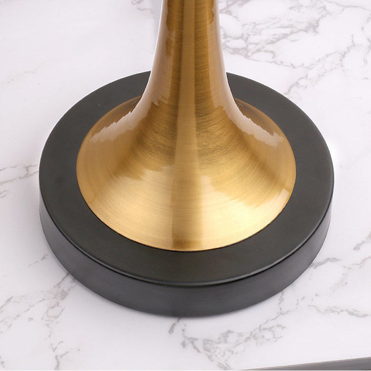 Metal &amp; Fabric Table Lamp, Contemporary Retro Design for Bedside | Havora Lighting