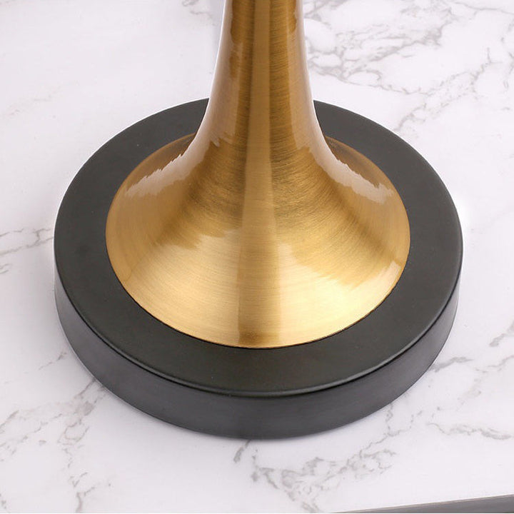 Metal &amp; Fabric Table Lamp, Contemporary Retro Design for Bedside | Havora Lighting