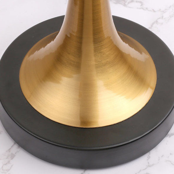 Metal &amp; Fabric Table Lamp, Contemporary Retro Design for Bedside | Havora Lighting