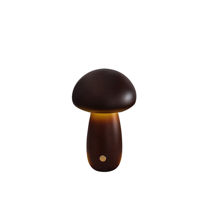Scandinavian Table Lamp in Solid Wood — Bedside Lighting | Havora