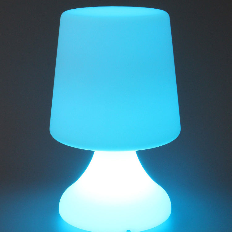 Contemporary Creative Rechargeable PE Wine Cup LED Table Lamp Night Light For Dining Room