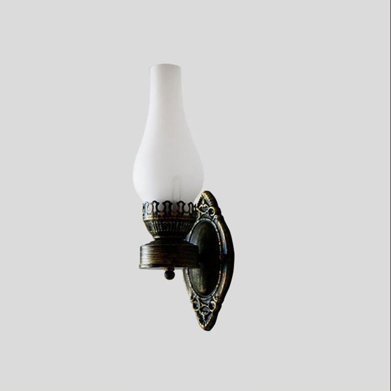 Retro Kerosene 1-Light Wall Sconce Lamps