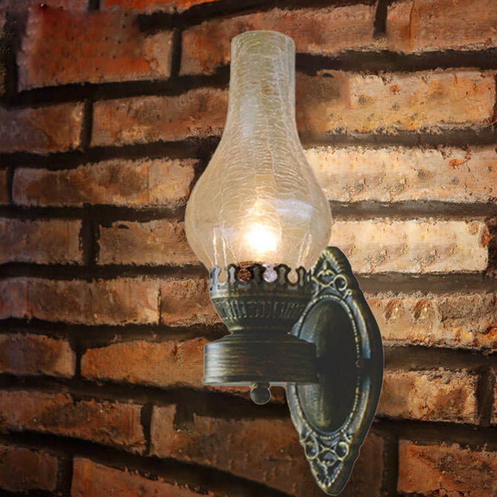 Retro Kerosene 1-Light Wall Sconce Lamps
