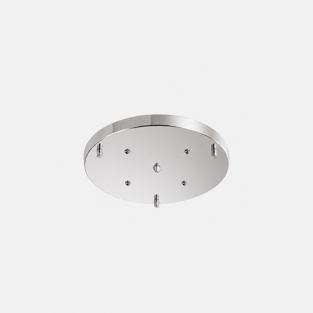 Modern Shaped Glass 1-Light Cloud Suspension Pendant Light