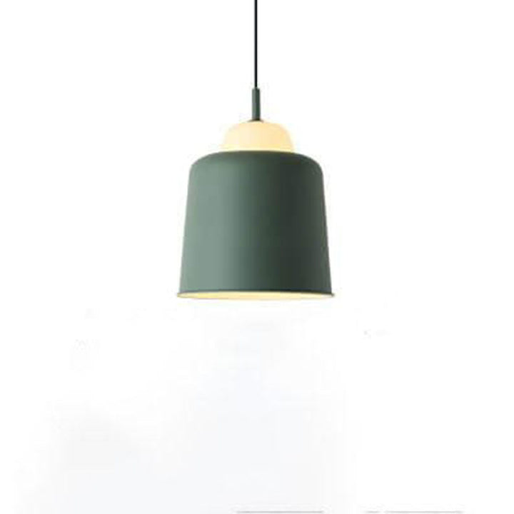 Nordic Creative Macaron Aluminum 1-Light Dome Pendant Light