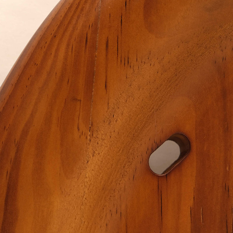 Modern Minimalist Oval Solid Wood Velvet Cat Claw Leather Pet Dog Bed &amp; Cat Bed For Bedroom
