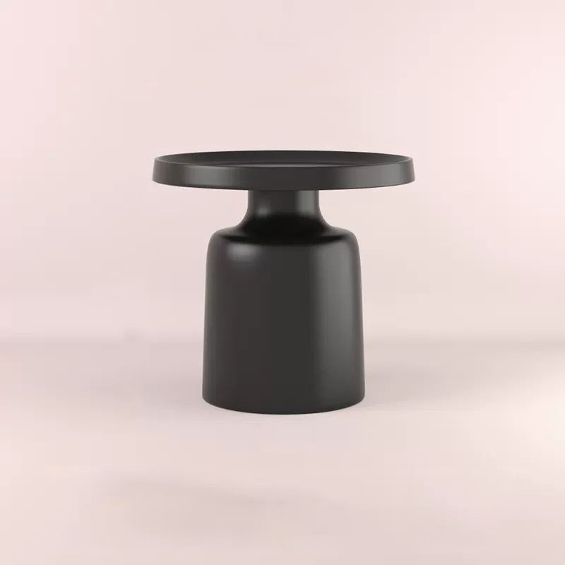 Modern Minimalist Round Iron Coffee Table For Living Room