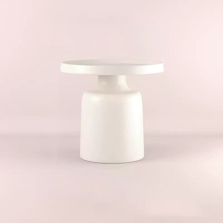 Modern Minimalist Round Iron Coffee Table For Living Room