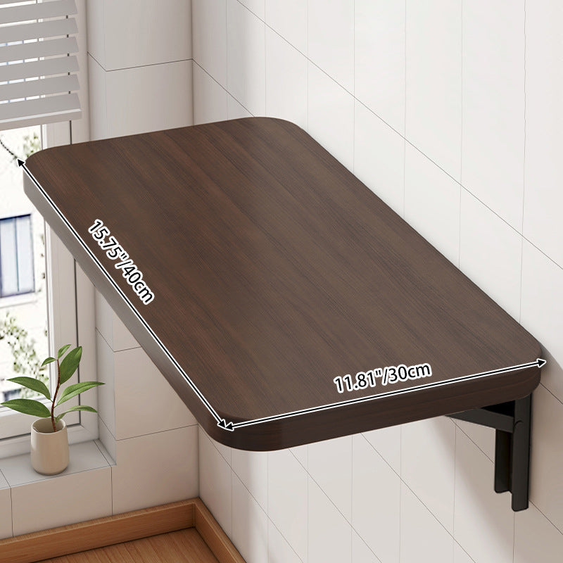 Modern Minimalist Plate Steel Metal Rectangular Foldable Bar Table 1-Tray For Kitchen