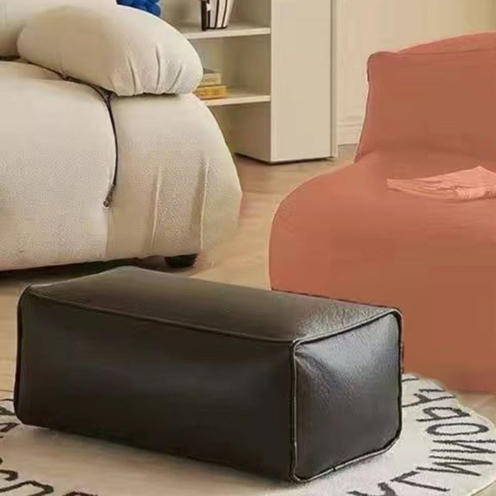Contemporary Scandinavian Microfiber Leather EPS Round Curved Accent Chair With Backrest For Living Room
