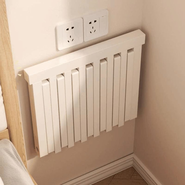 Modern Minimalist Ultra Thin Rubberwood Hidden Wall-Mounted Foldable End Table For Bedroom
