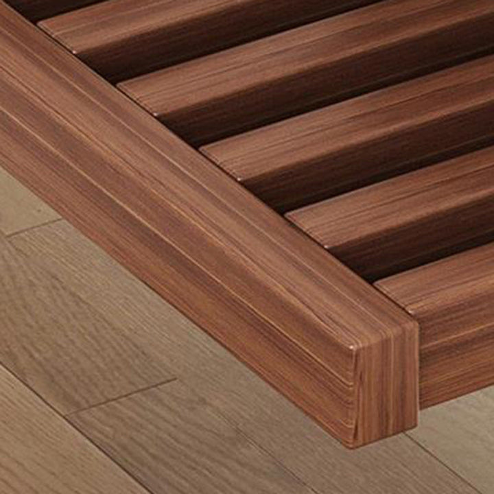 Modern Minimalist Ultra Thin Rubberwood Hidden Wall-Mounted Foldable End Table For Bedroom