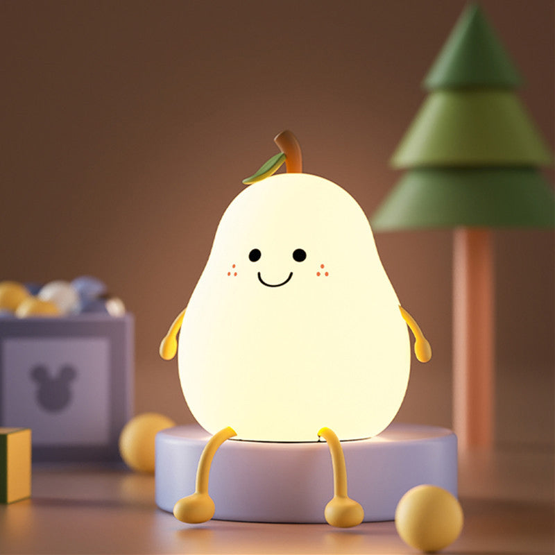 Creative Fruit Night Light in Silicone — Bedside Lighting | Havora