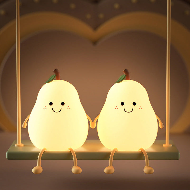 Creative Fruit Night Light in Silicone — Bedside Lighting | Havora