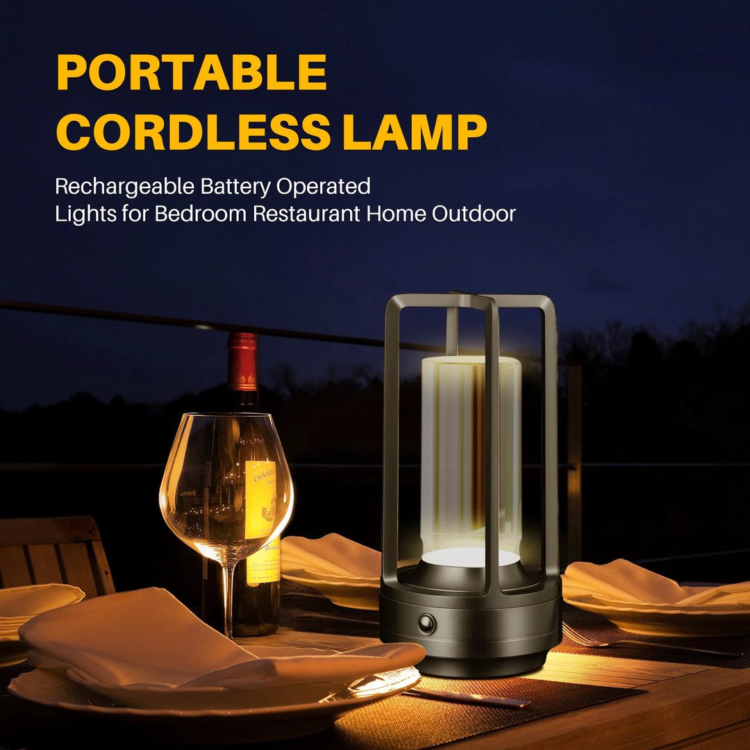 LED Table Lamp, Rechargeable Cordless Design for Desk | Havora Lighting