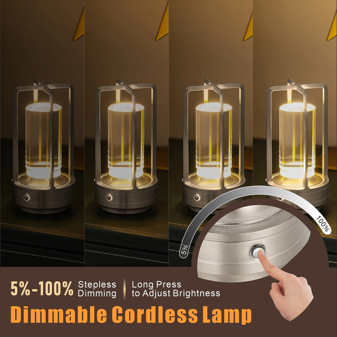 LED Table Lamp, Rechargeable Cordless Design for Desk | Havora Lighting