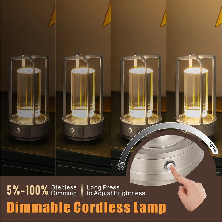 LED Table Lamp, Rechargeable Cordless Design for Desk | Havora Lighting