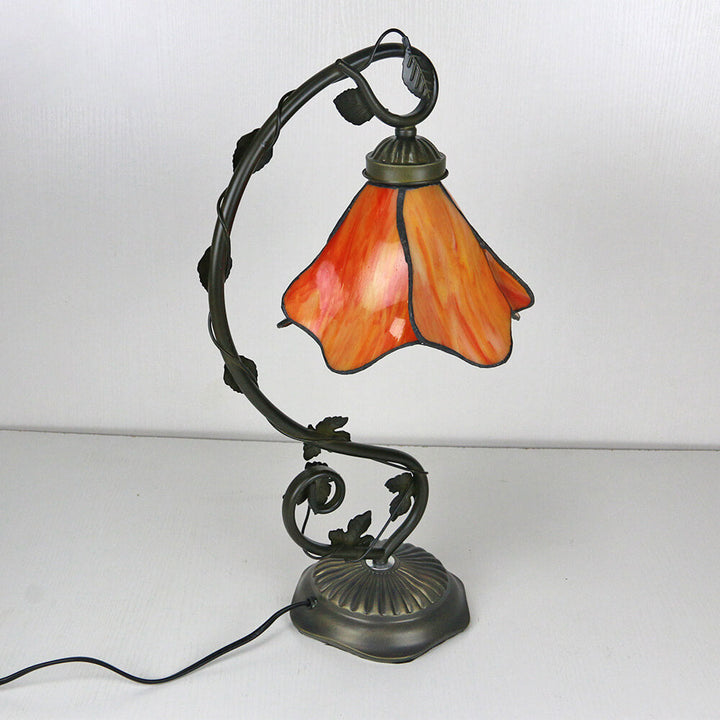 Tiffany Resin &amp; Stained Glass Table Lamp for Living Room | Havora Designer Lighting