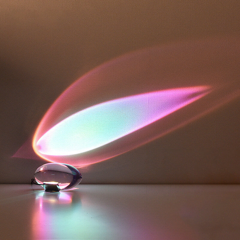 Creative Night Light in Stainless Steel &amp; Crystal — Kids Room Lighting | Havora