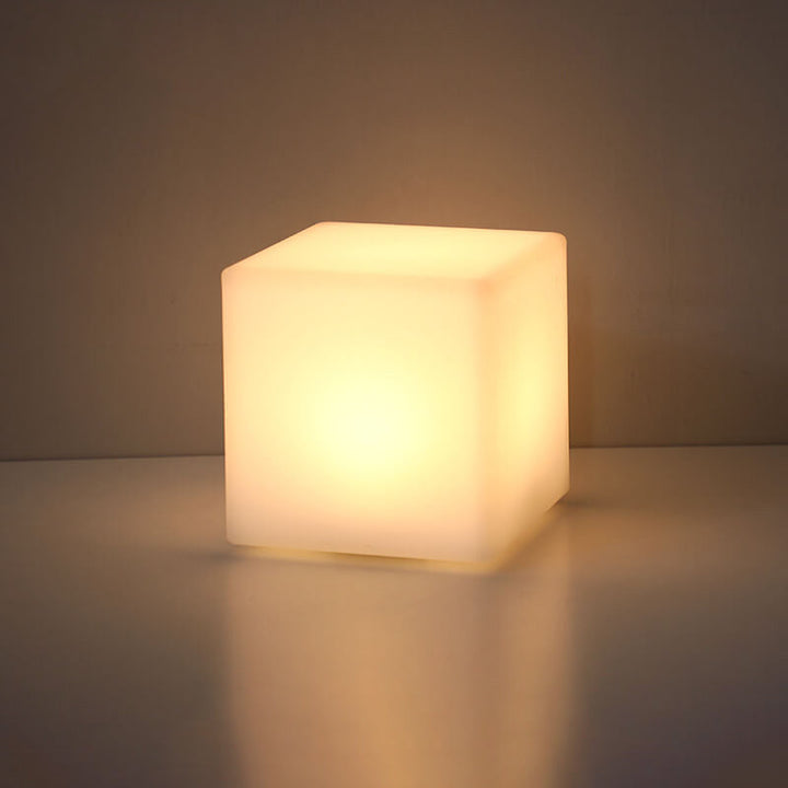 Creative Geometric Night Light in PE — Bedside Lighting | Havora