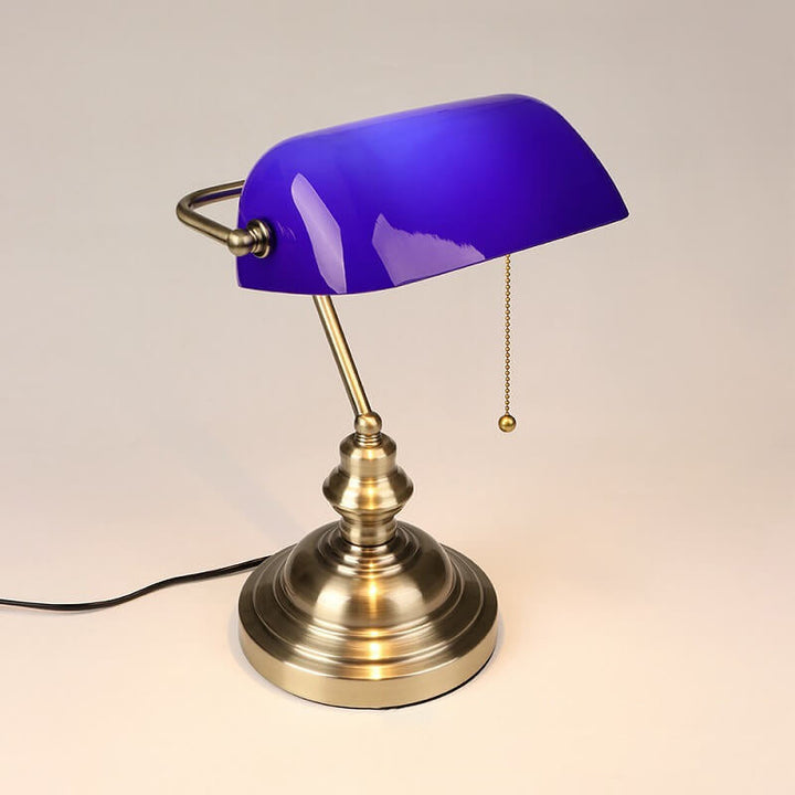 Glass &amp; Metal Table Lamp, Retro Industrial Design for Living Room | Havora Lighting