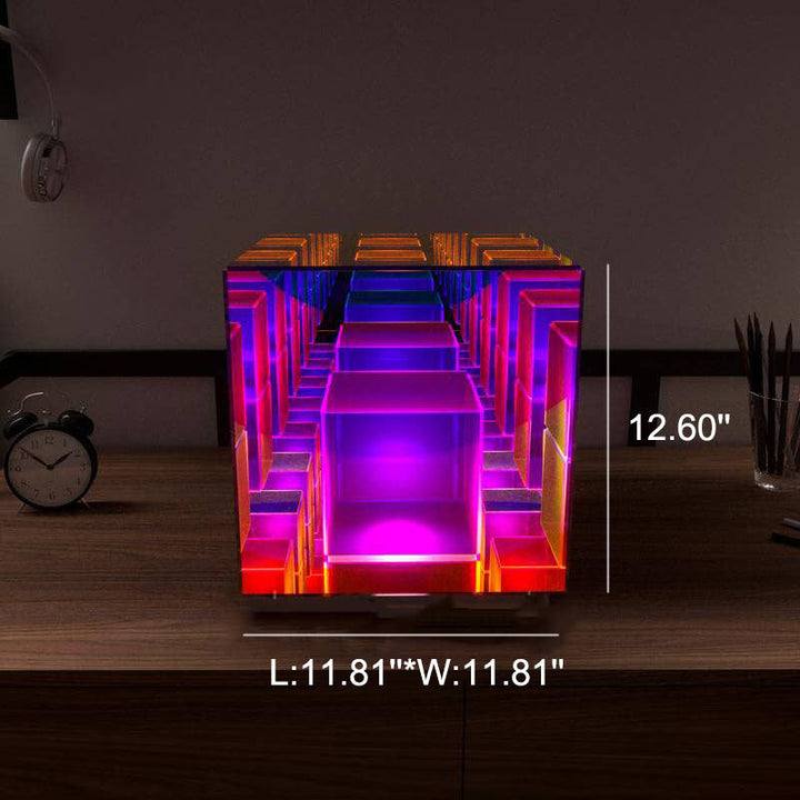 Modern RGB Acrylic Table Lamp for Gaming Room | Havora Designer Lighting