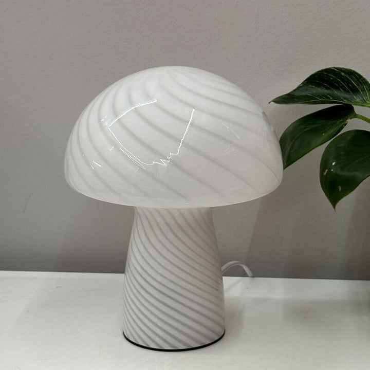 Glass Table Lamp, Modern Minimalist Mushroom Design for Bedside | Havora Lighting