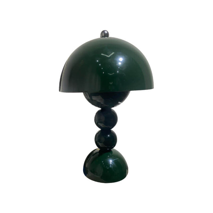 Contemporary Nordic Mushroom Table Lamp in Metal — Bedroom Lighting | Havora