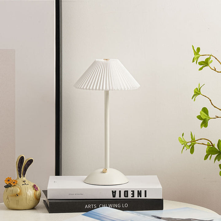 Iron &amp; Fabric Table Lamp, Scandinavian Design for Bedside | Havora Lighting
