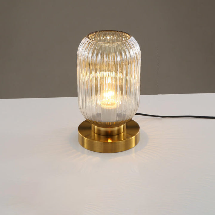 Nordic Glass &amp; Iron Table Lamp for Living Room | Havora Designer Lighting