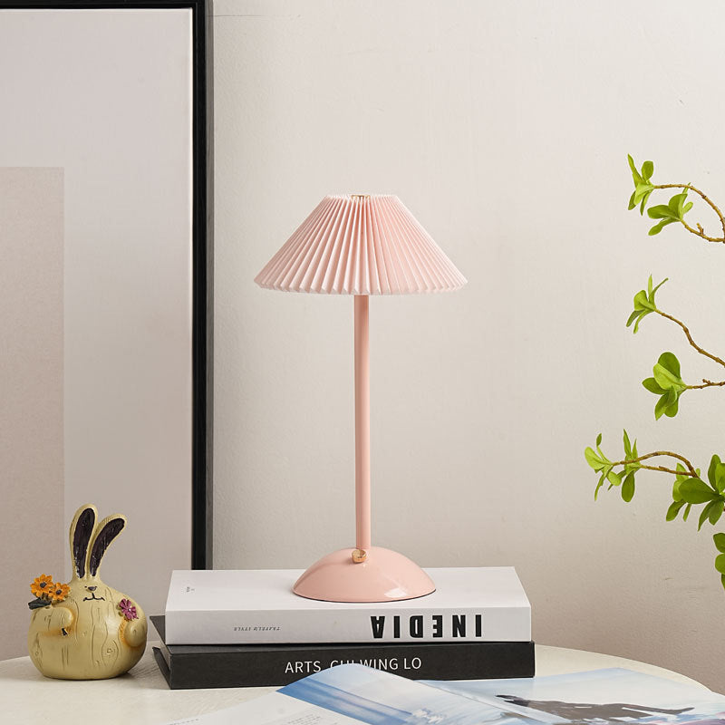 Iron &amp; Fabric Table Lamp, Scandinavian Design for Bedside | Havora Lighting