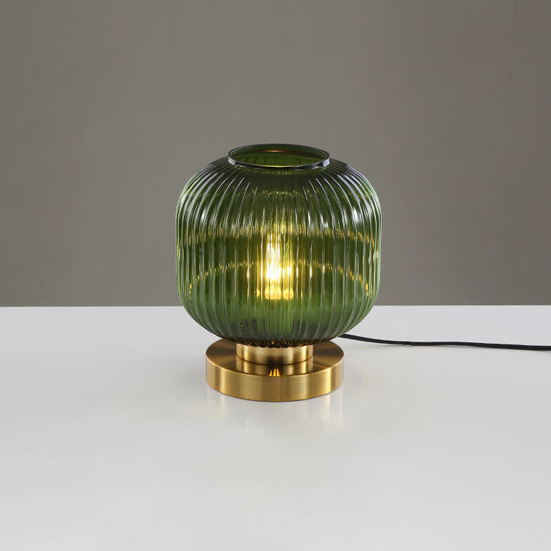 Nordic Glass &amp; Iron Table Lamp for Living Room | Havora Designer Lighting