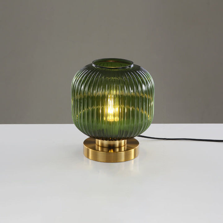 Nordic Glass &amp; Iron Table Lamp for Living Room | Havora Designer Lighting