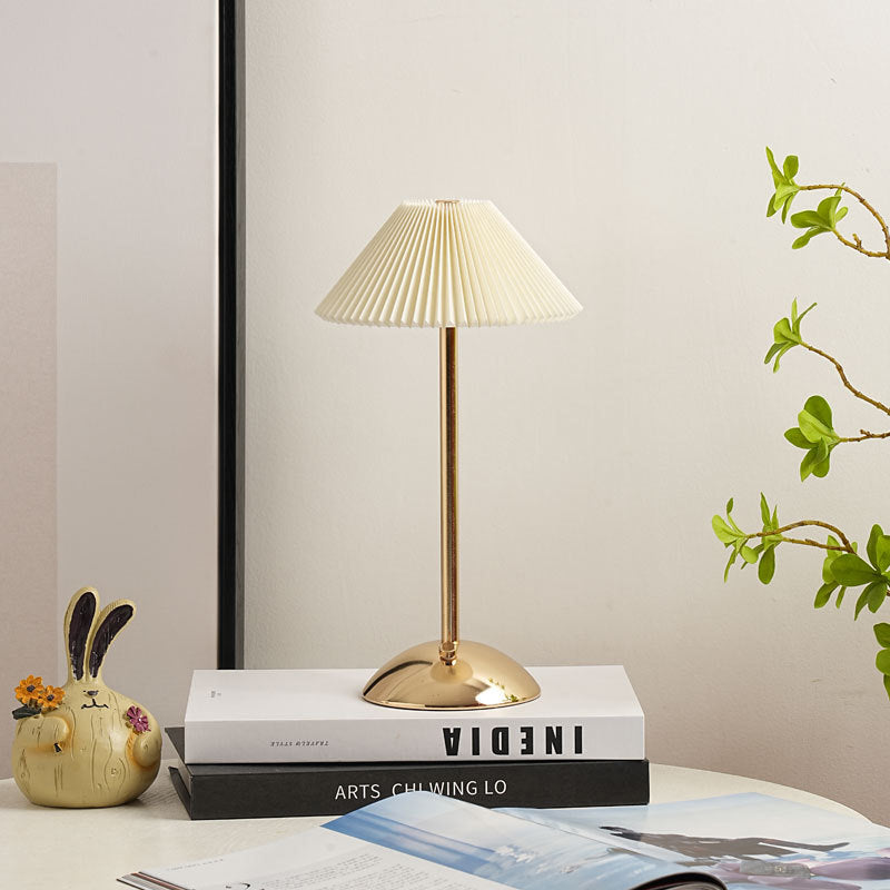 Iron &amp; Fabric Table Lamp, Scandinavian Design for Bedside | Havora Lighting
