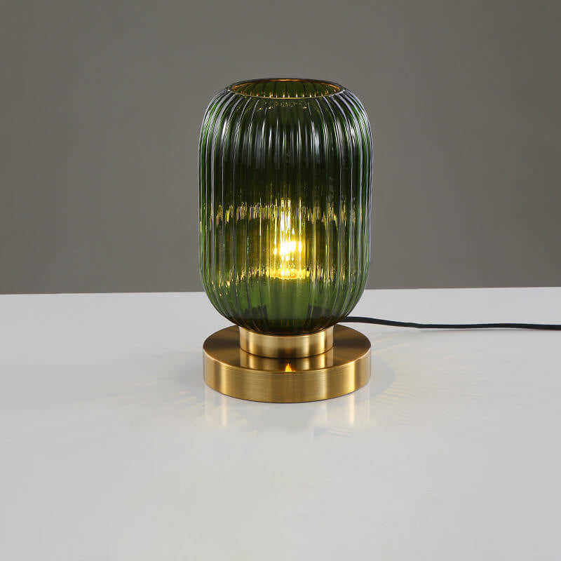 Nordic Glass &amp; Iron Table Lamp for Living Room | Havora Designer Lighting