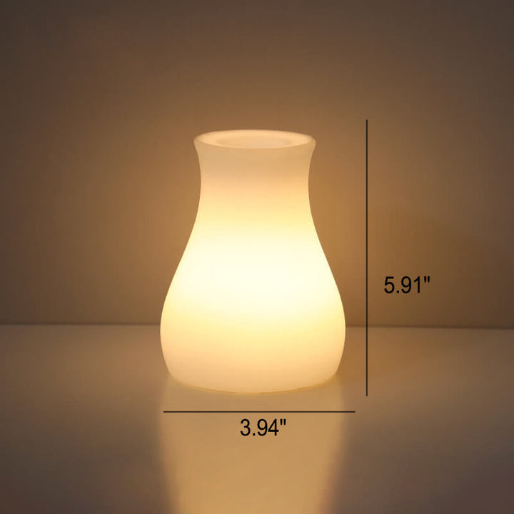Creative Geometric Night Light in PE — Bedside Lighting | Havora
