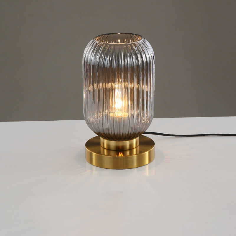 Nordic Glass &amp; Iron Table Lamp for Living Room | Havora Designer Lighting