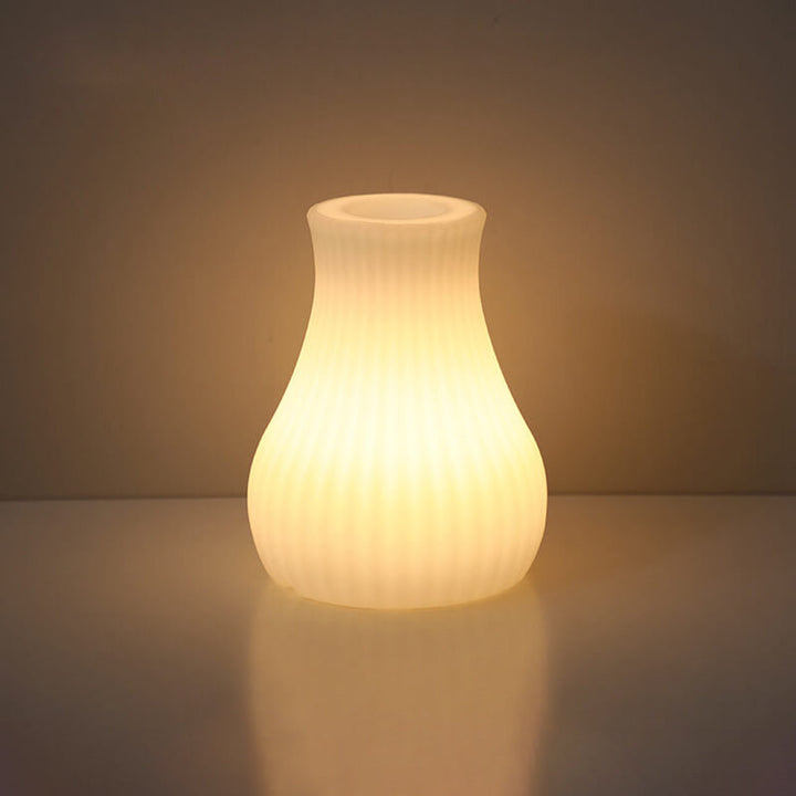 Creative Geometric Night Light in PE — Bedside Lighting | Havora