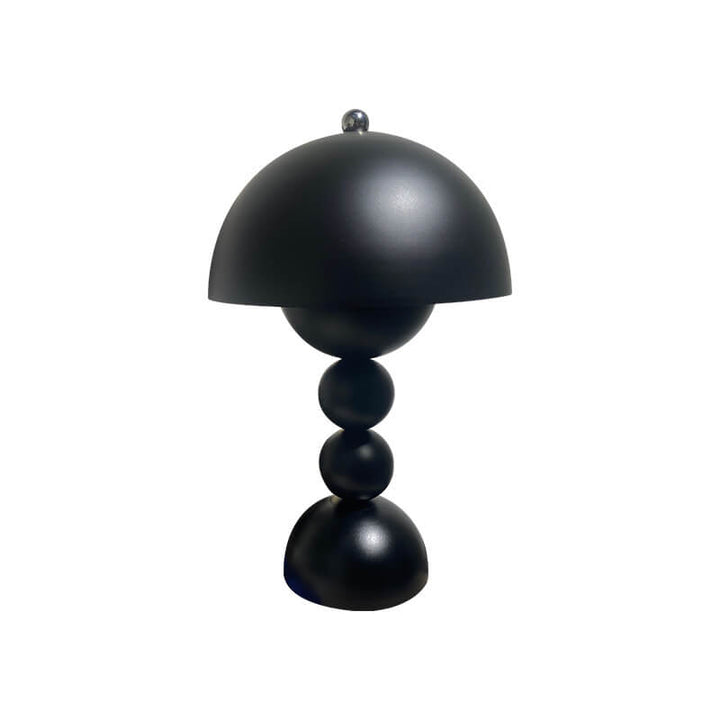 Contemporary Nordic Mushroom Table Lamp in Metal — Bedroom Lighting | Havora