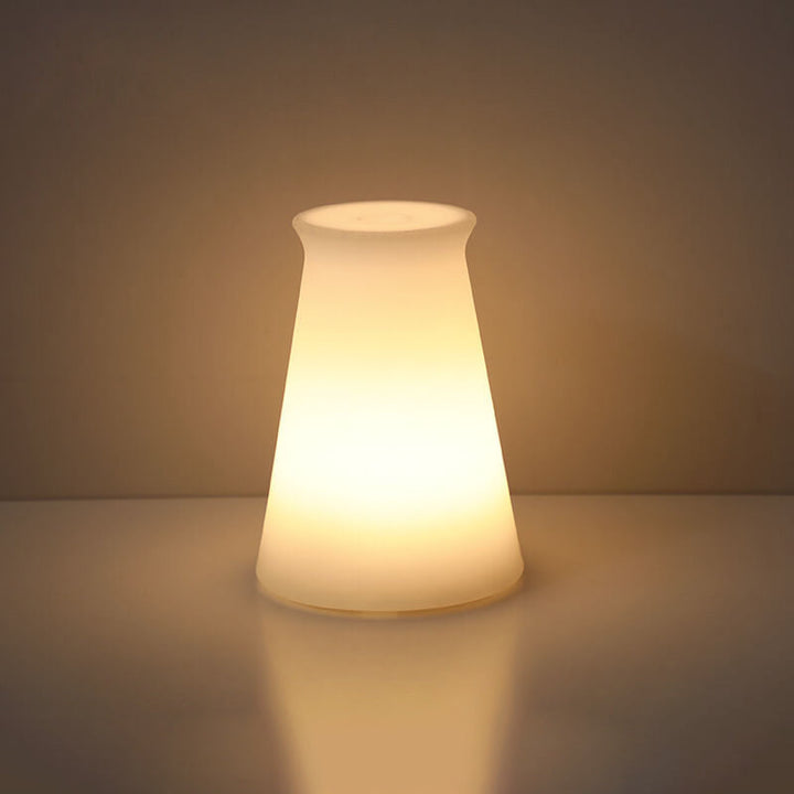 Creative Geometric Night Light in PE — Bedside Lighting | Havora