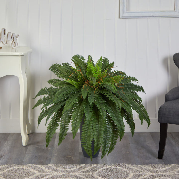 Full Boston Fern - Realistic Faux