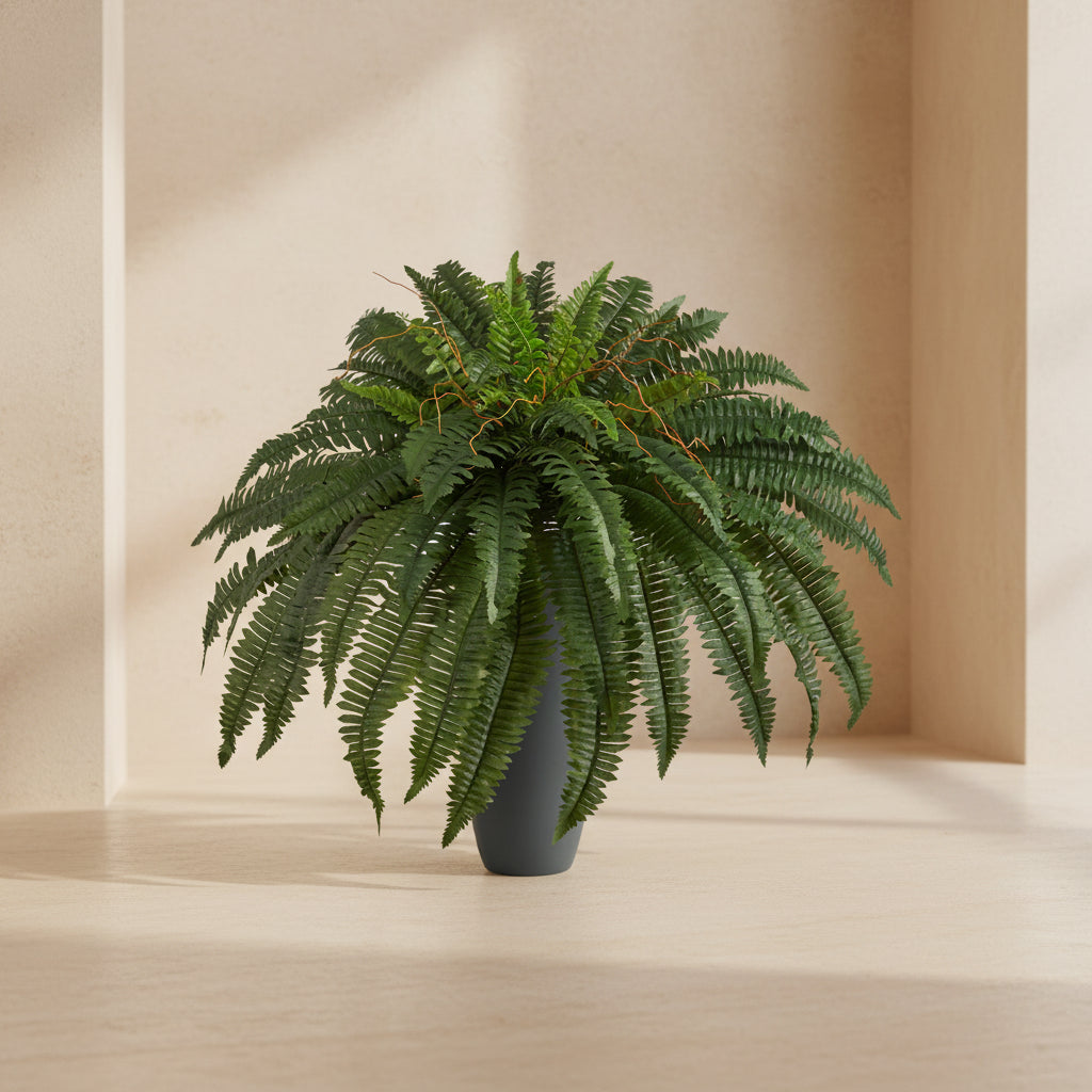 Full Boston Fern - Realistic Faux