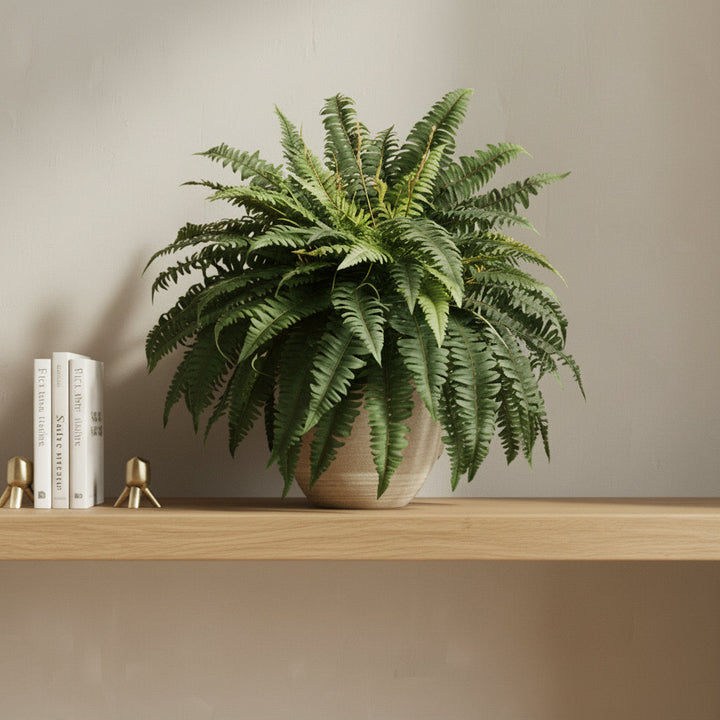 Lush Boston Fern - Realistic Faux