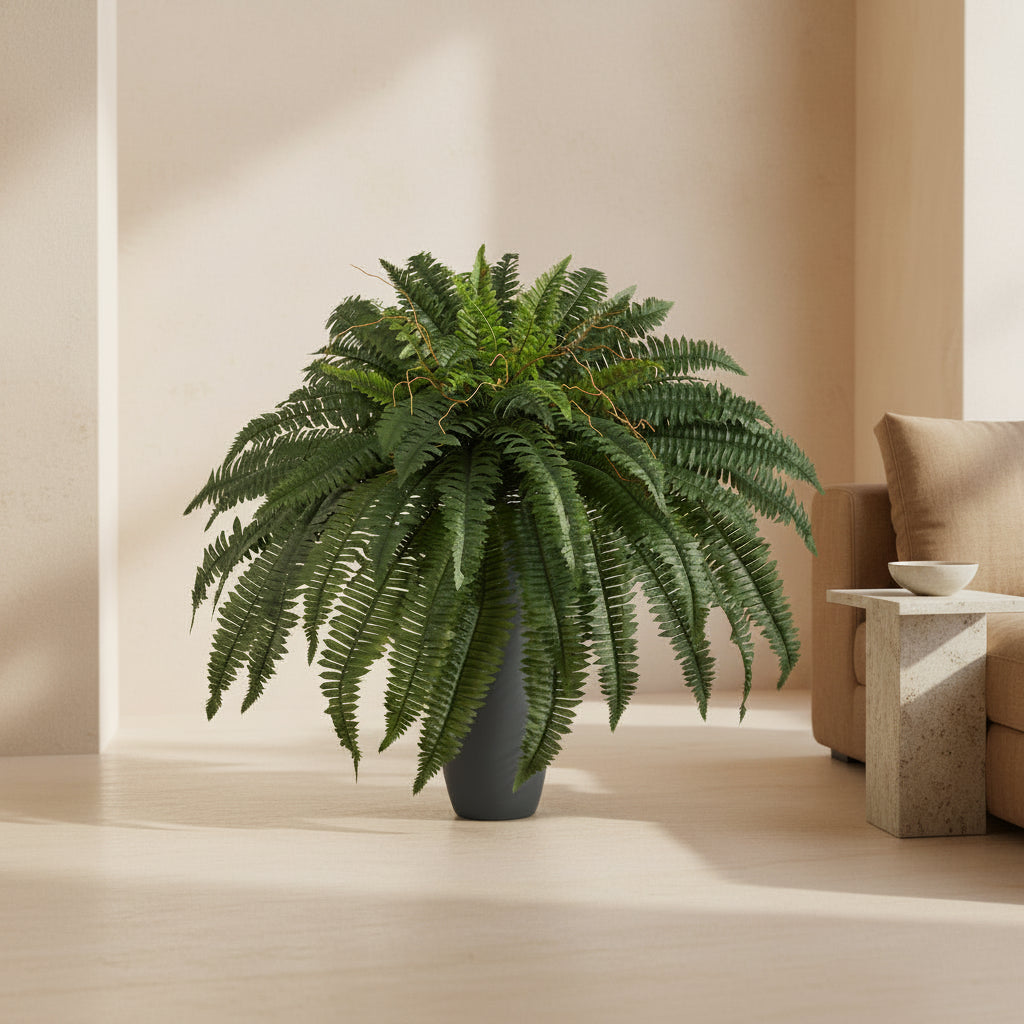 Full Boston Fern - Realistic Faux