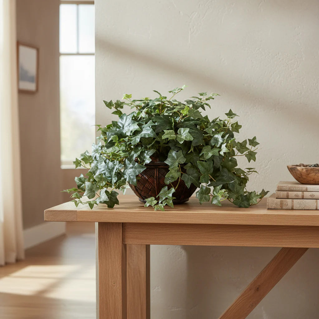 Realistic Faux Puff Ivy Plant - Realistic Faux