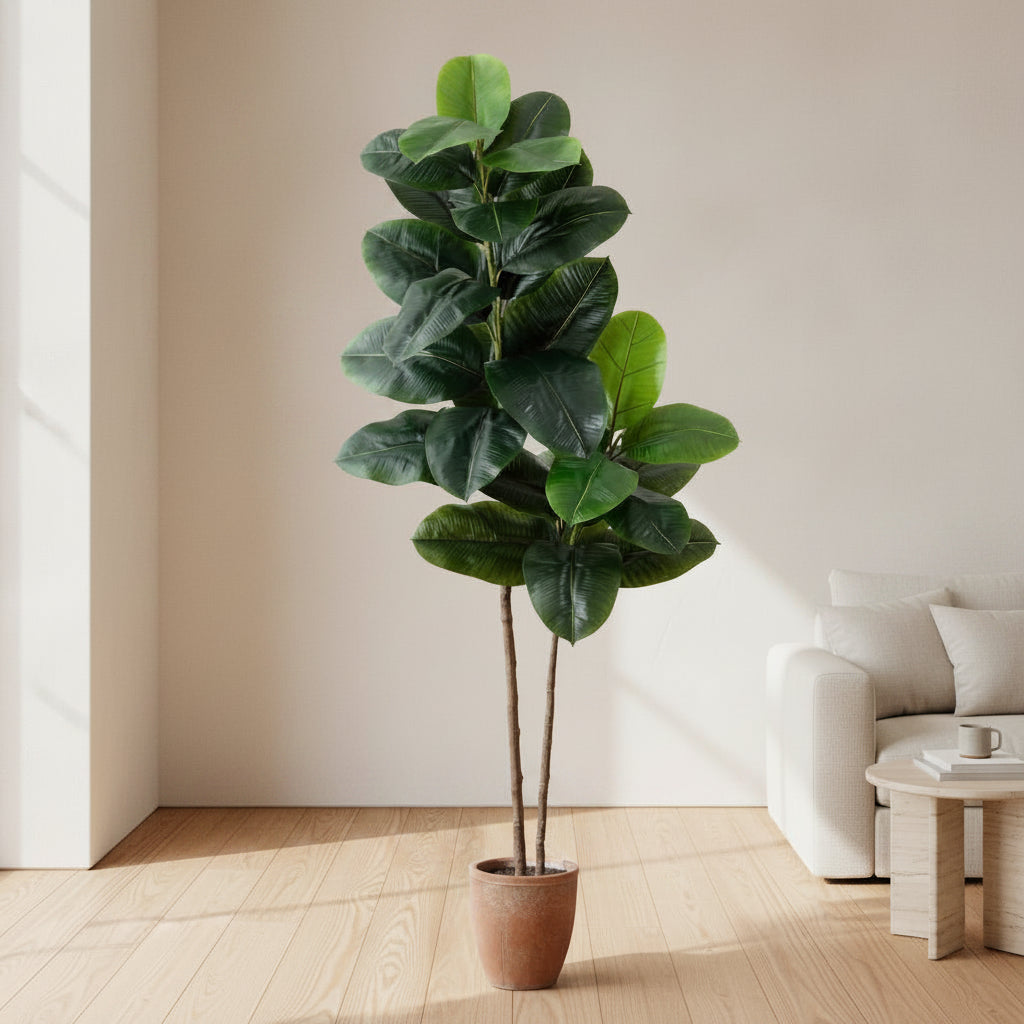 Rubber Tree - Realistic Faux
